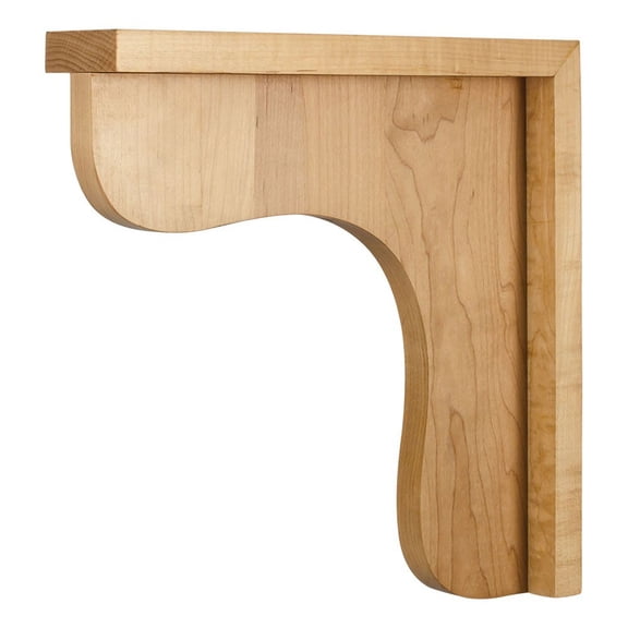 Hardware Resources COR8-2RW Traditional Wood Bar Bracket