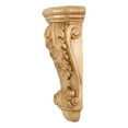 thumbnail image 1 of Hardware Resources CORK-6CH Low Profile Acanthus Traditional Corbel, 1 of 1