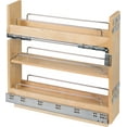 thumbnail image 1 of Hardware Resources Dbpo-5Sc 5" Wide Base Cabinet Pull Out Filler - White, 1 of 3