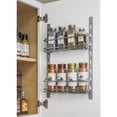 thumbnail image 1 of Hardware Resources Door Mount System 3" X 3" X 11" Finish: Chrome Carton Of 6, 1 of 2