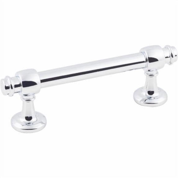 Hardware Resources K2083PC-2 Cabinet Pull 4 x 3 in. Polished Chrome - Pack of 2