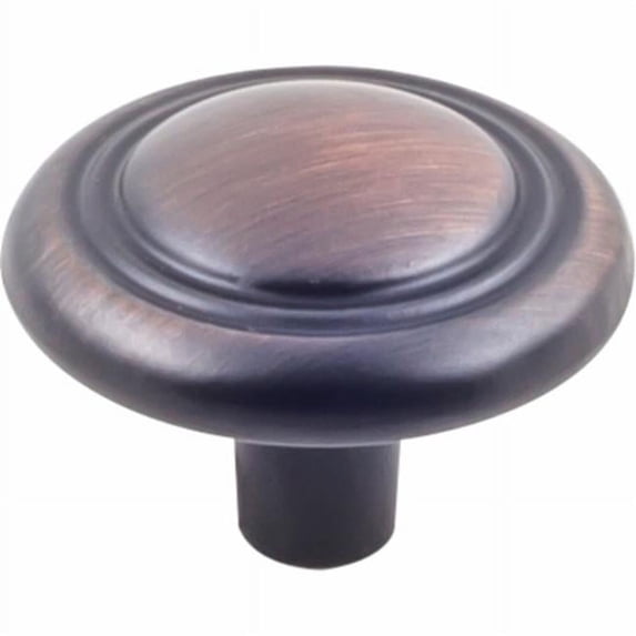 Hardware Resources K236BORB-4 Cabinet Knob 1.25 in. Oil Rubbed Bronze - Pack of 4