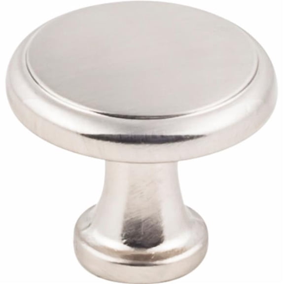 Hardware Resources K997SN-4 Cabinet Knob 1.18 in. Satin Nickel - Pack of 4