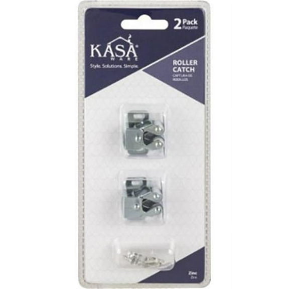 Hardware Resources KFCR-A-ZN2 Roller Catch, Zinc - Pack of 2