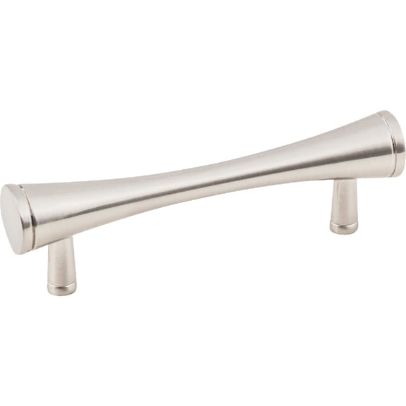 Hardware Resources KasaWare 4 In. Satin Nickel Fluted Bar Pull - Pack of 8