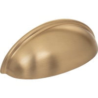 Hardware Resources KasaWare Satin Bronze Cup Pull, Case of 2