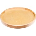 thumbnail image 1 of Hardware Resources Lsr24-S 24" Full Round Banded Cabinet Lazy Susan - Maple, 1 of 2