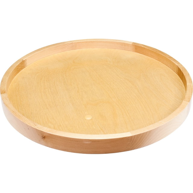 Hardware Resources Lsr24-S 24" Full Round Banded Cabinet Lazy Susan - Maple