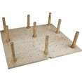 thumbnail image 1 of Hardware Resources Peg-12 Medium Drawer Organization Peg Board System - Hard Maple, 1 of 2