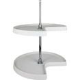 thumbnail image 1 of 24" Diameter Kidney Plastic Lazy Susan Set With Chrome Hubs, 1 of 2