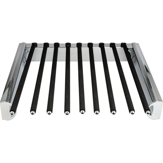 Hardware Resources Ppr-1814 Closet System 18" Pant Rack For Up To 9 Pairs Of Pants -