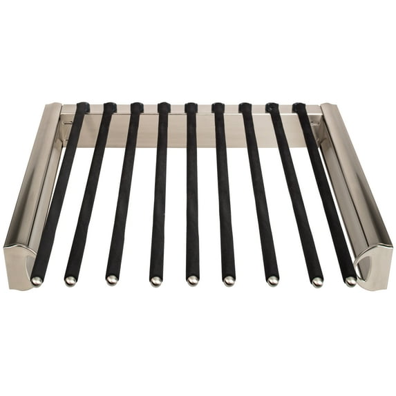 Hardware Resources Ppr-1814 Closet System 18" Pant Rack For Up To 9 Pairs Of Pants -