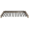 thumbnail image 1 of Hardware Resources Ppr-3014 30" Wide 16 Hook Pull Out Pants Hanger Rack - Nickel, 1 of 7