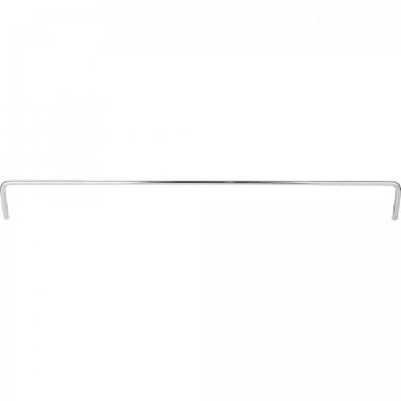 Hardware Resources Rail-17 17-7/16" Long Replacement Shelf Rail - Chrome