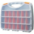 thumbnail image 1 of Hardware Storage Box With Handle And Clear Lid, 21 Removable Adjustable Compartments And 2 Fixed Sections, Ideal For Organizing Screws Nails Bolts And Small Parts, 1 of 6