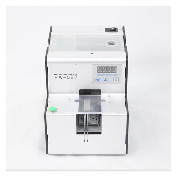 Hardware Store Automatic Screw Counting Machine FA-590 Screw Counter 1.0-5.0 Adjustable Rail Arrange Calculation Screws ,Power Tools