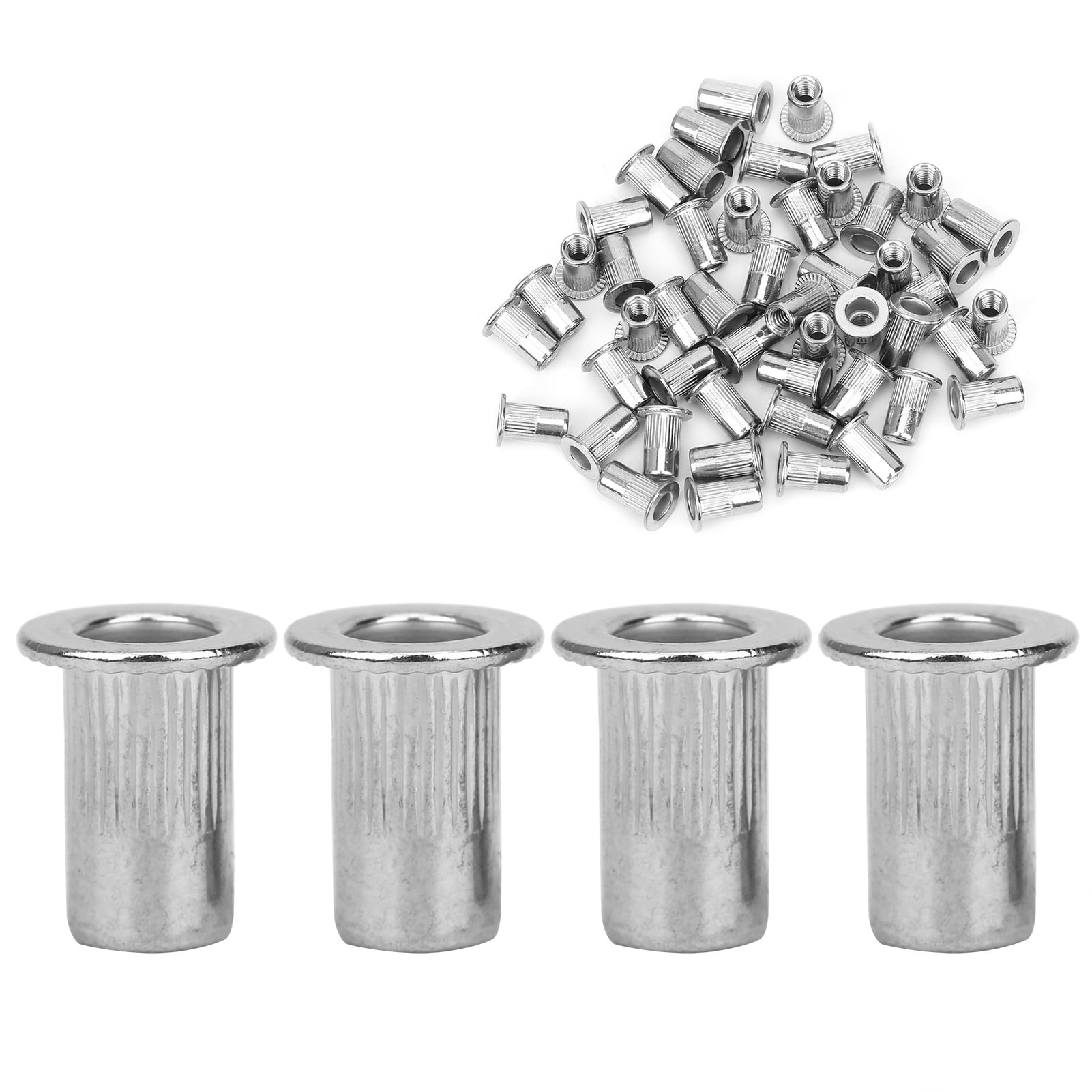 Hardware Tools, Industrial Supplies, M4 Rivet Nut, 50Pcs Stainless