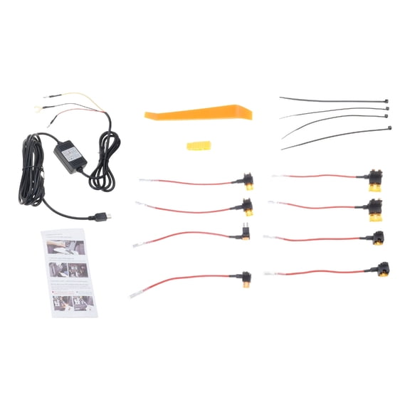 Hardwire Kit For DashCams Featuring 24Hour Parking Monitoring And Timelapse Recording Enhances Dashcam Performances