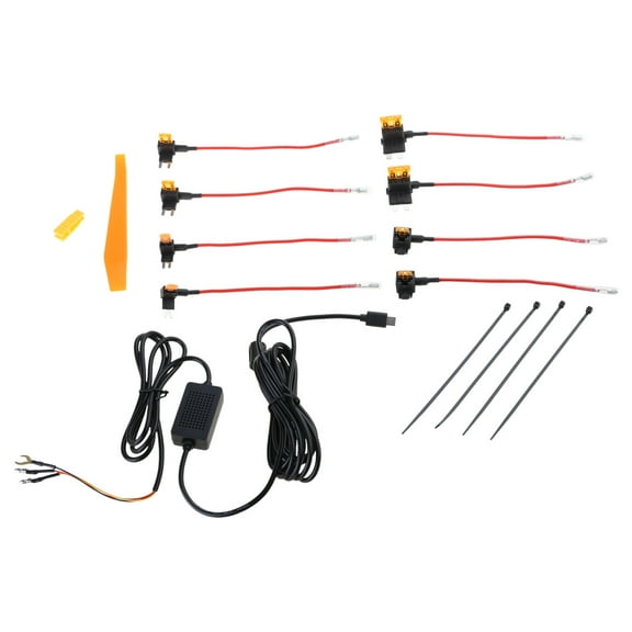 Hardwire Set For DashCams Featuring 24Hour Parking Monitoring And Timelapse Recording Enhances Dashcam Performances