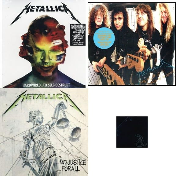 Hardwired To Self-Destruct (2LP/180G/Dl Card) & $5.98 Ep: Garage Days Re-Revisited (Remastered) & And Justice For All (Remastered) & Metallica (Remastered/2LP)