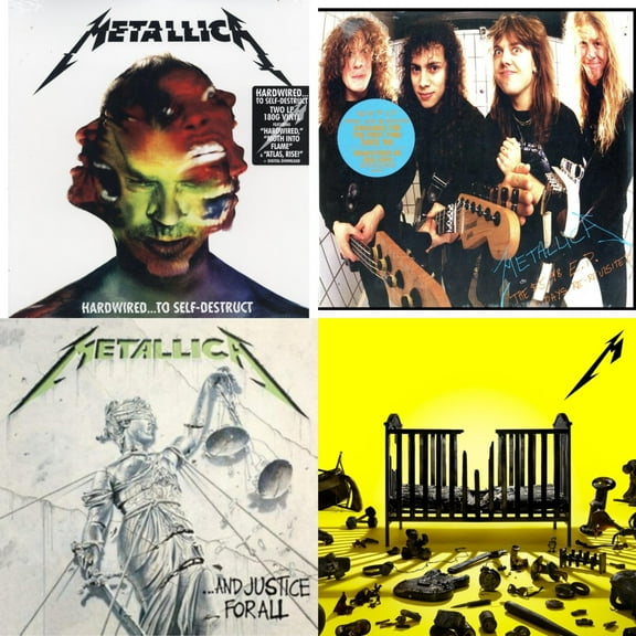 Hardwired To Self-Destruct (2LP/180G/Dl Card) & $5.98 Ep: Garage Days Re-Revisited (Remastered) & And Justice For All (Remastered) & 72 Seasons (2LP)
