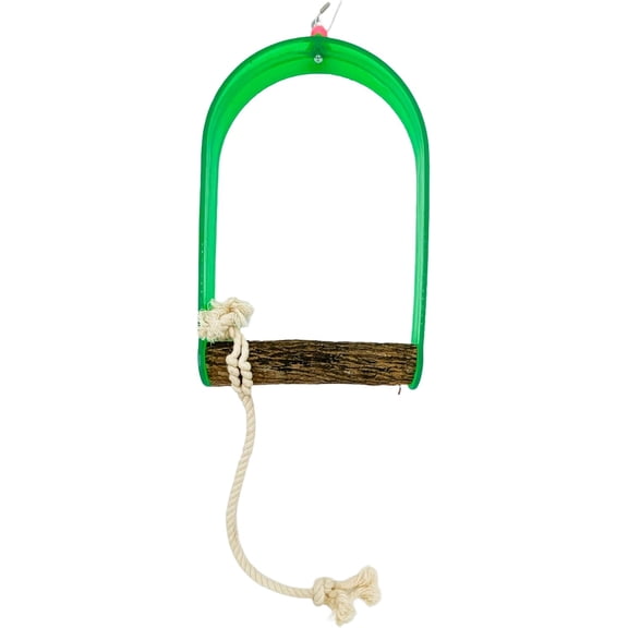 Hardwood Arch Swing for Birds