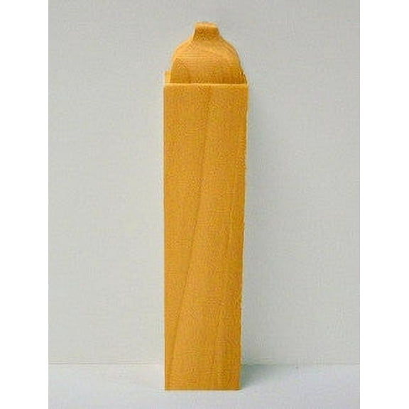 Hardwood Baseboard Middle Block 7/8" x 1-3/8" x 6-1/2" Tall EWBB62, Poplar