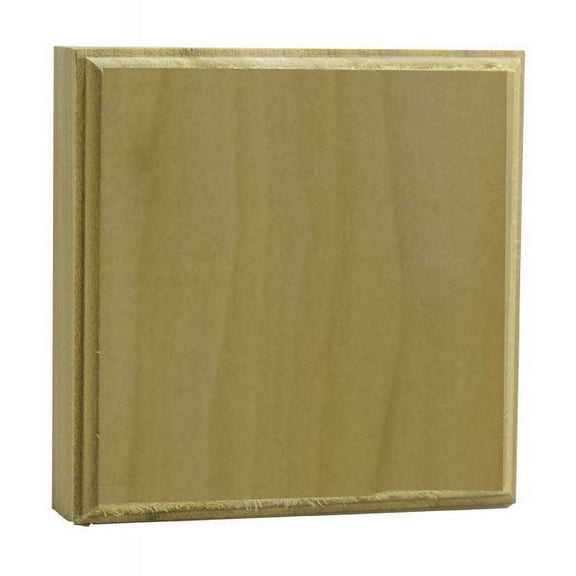 Hardwood Casing Corner Block 1" x 4" Square EWAP41, Poplar