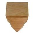 thumbnail image 1 of Hardwood Crown Molding Middle Block EWCR82, Cherry, 1 of 8
