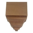 thumbnail image 1 of Hardwood Crown Molding Middle Block EWCR82, Sapele Mahogany, 1 of 8