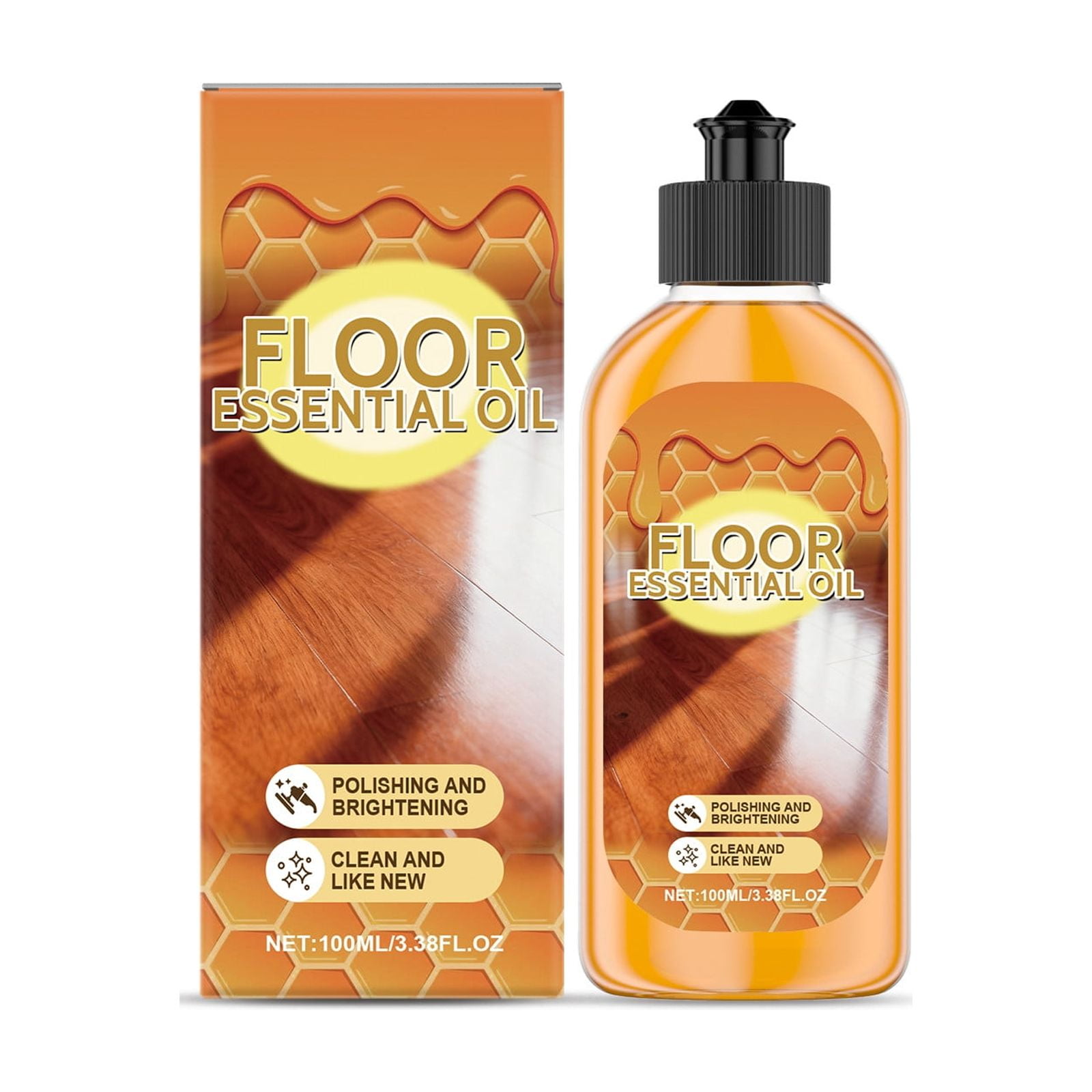 Hardwood Floor Cleaner Polish Removes Stains Grime And Enhances Shine ...