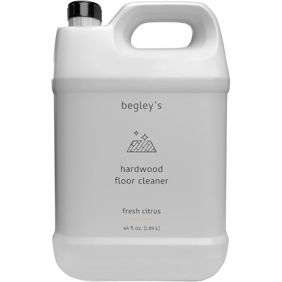 Hardwood Floor Cleaner Spray - Hard Wood Floor Cleaner for Mopping - Citrus Scent Hardwood Cleaner - 64 oz
