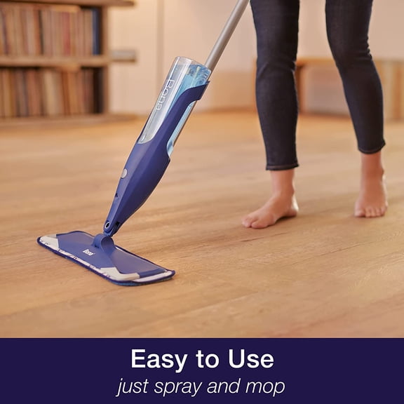 Hardwood Floor Spray Mop with Cleaning Solution - Quick & Easy Floor Care for Wood Floors