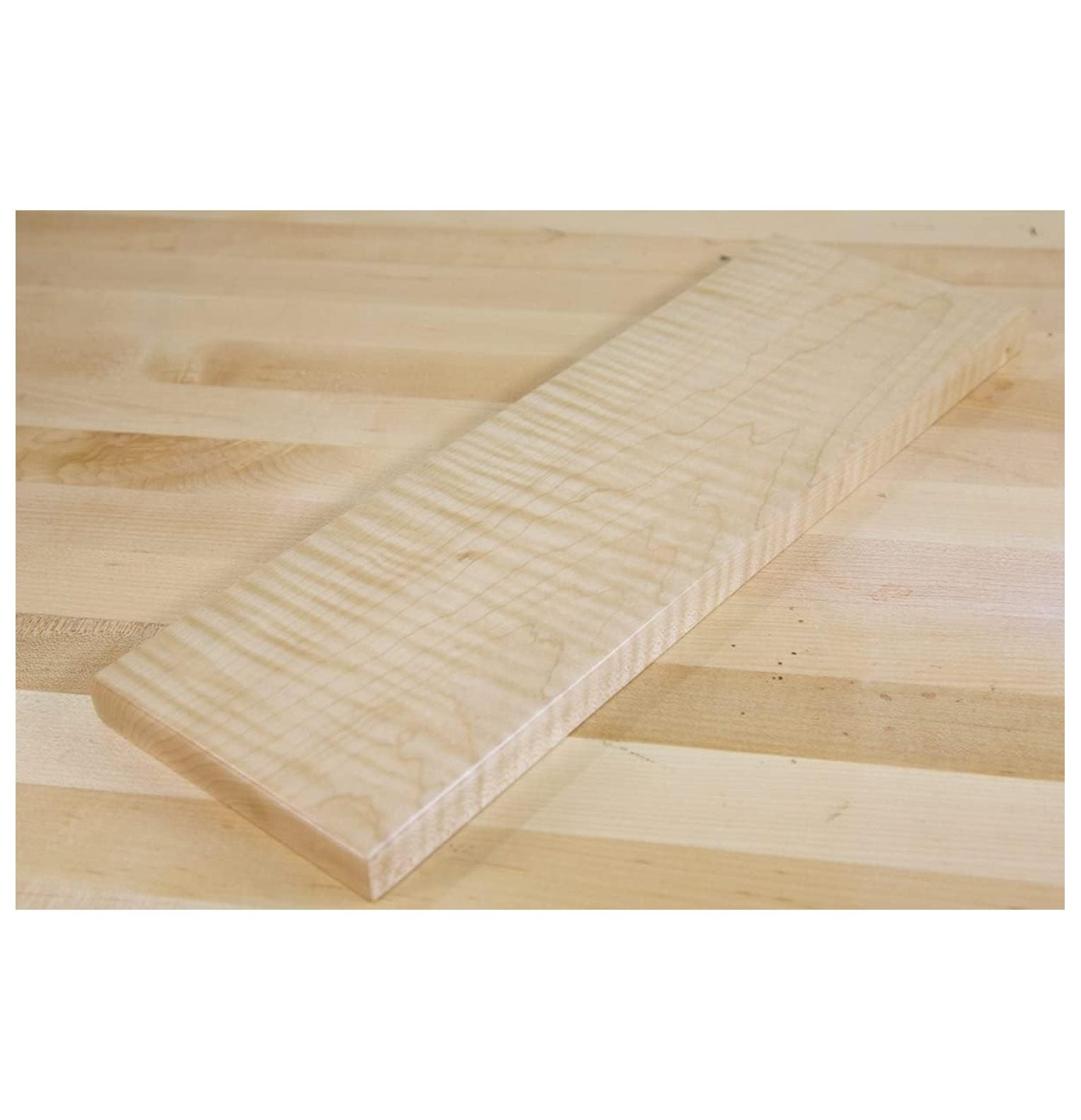 Hardwood Lumber 3/4"x2"x12" - 4 Pack (Curly Maple 3/4 x 2 x 12 (4 Pack))