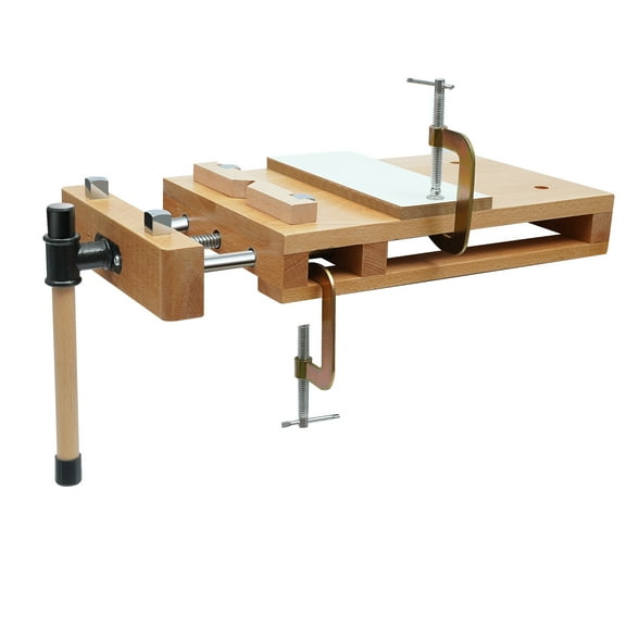 Hardwood Worktable Portable Intelligent Vise Table Type Wooden Vise Advanced Clamping Function