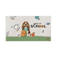 thumbnail image 1 of Hardworking Basset Hound Ready Back to School New Year Classes Doormat Bassets Dog Breed Lovers Gifts Idea Indoor Outdoor Welcome Mat - 12011, 1 of 5