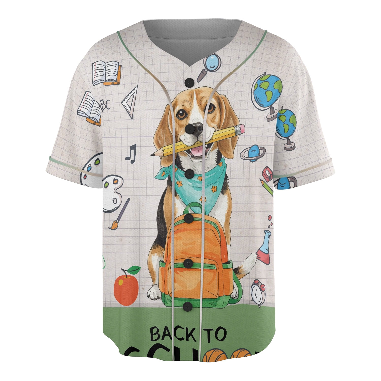 Hardworking Beagle Ready Back to School New Year Classes All Over Print ...