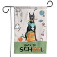 thumbnail image 1 of Hardworking Great Dane Ready Back to School New Year Classes Garden Flag 12x18in Double Sided Danes Dog Lover Gifts Outdoor Decor - 12011, 1 of 5