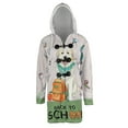 thumbnail image 1 of Hardworking Great Pyrenees Ready Back to School New Year Classes All Over Print 3D Hooded Duffle Toggle Coat Pyr Dog Lover - 12011, 1 of 6