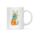 thumbnail image 1 of Hardworking West Highland White Terrier Ready Back to School New Year Classes Mug Westie Westy Dog Lover Coffee Tea Cup - 12011, 1 of 4