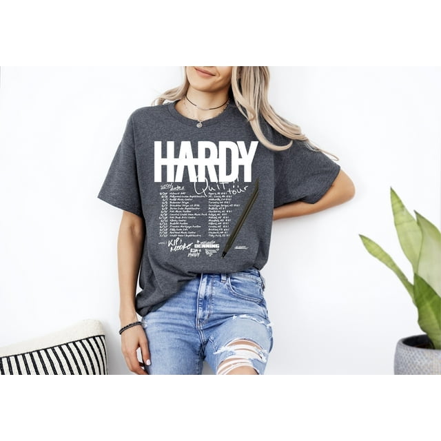Hardy 2024 Concert Shirt, Hardy Quit Tour 2024 Unisex TShirt, Hardy