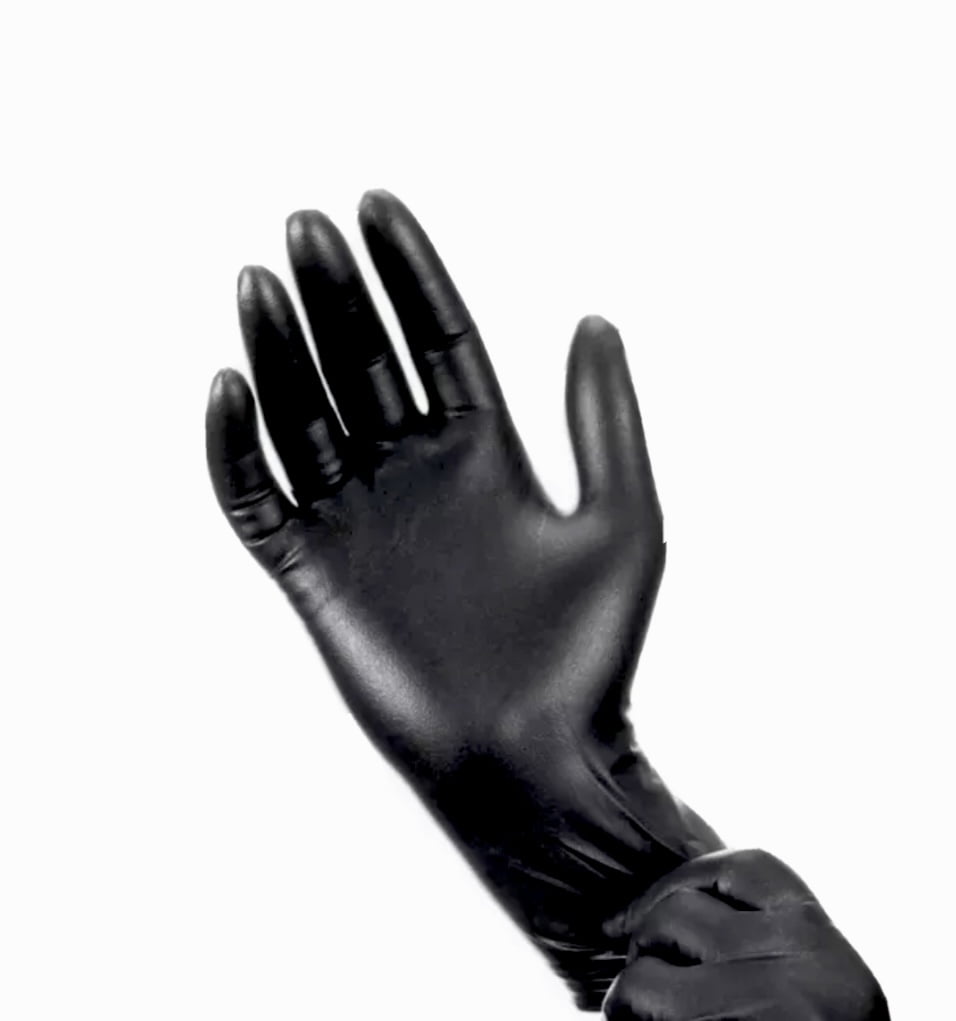 Hardy 9 mil Nitrile Powder-Free Gloves 50 Pc Large