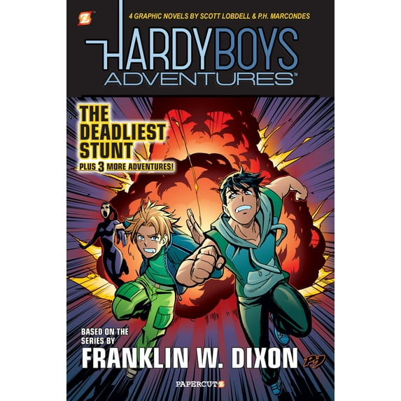 The Hardy Boys Adventures Graphic Novels: The Hardy Boys Adventures #2 : The Deadliest Stunt (Series #2) (Paperback)