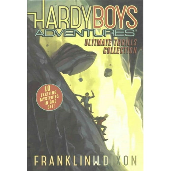Hardy Boys Adventures: Hardy Boys Adventures Ultimate Thrills Collection (Boxed Set) : Secret of the Red Arrow; Mystery of the Phantom Heist; The Vanishing Game; Into Thin Air; Peril at Granite Peak; The Battle of Bayport; Shadows at Predator Reef; Deception on the Set; The Curse of the Ancient Emerald; Tunnel of Secrets (Paperback)