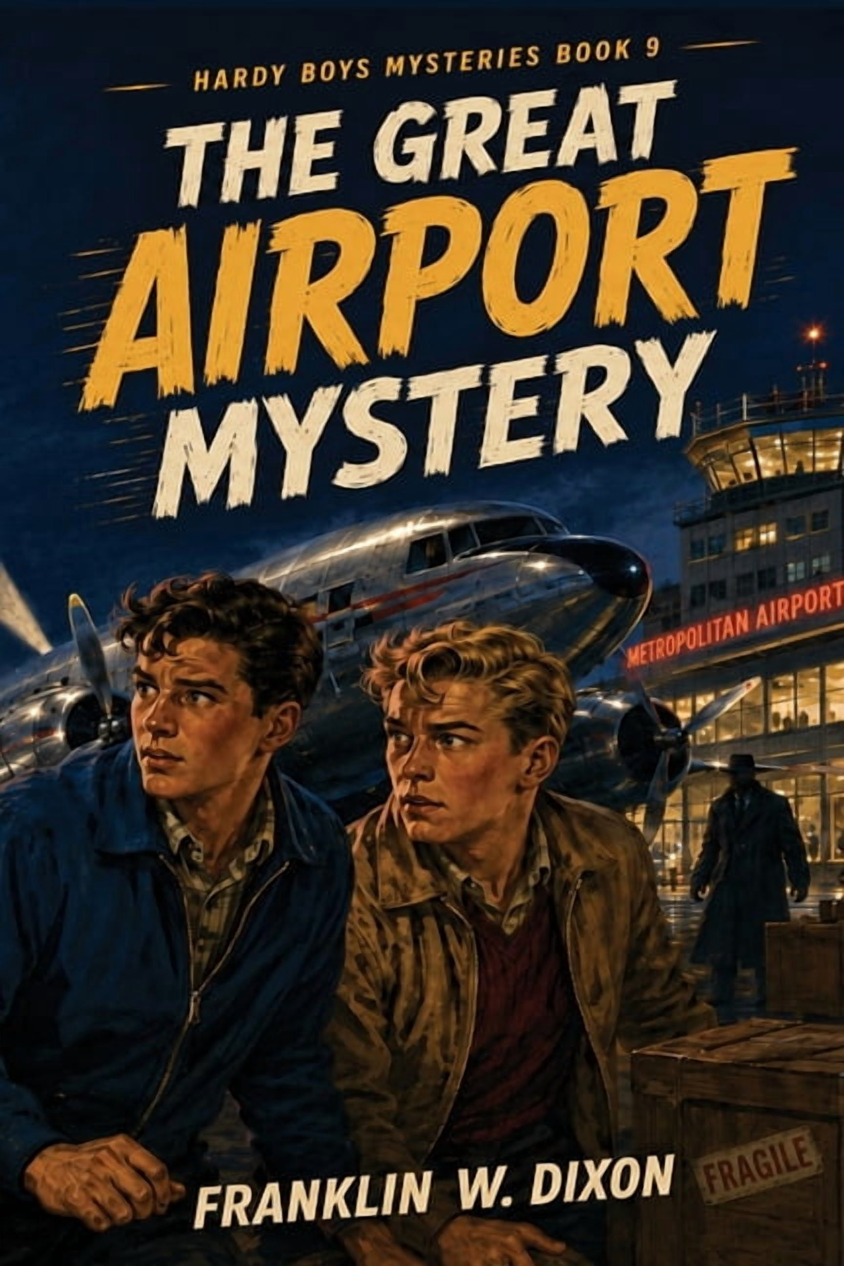Hardy Boys Mysteries The Great Airport Mystery - A Positronic Book, Book 9, (Paperback)