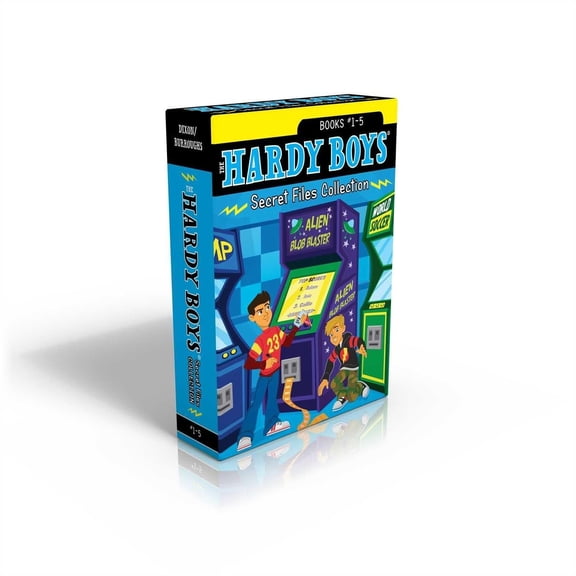 The Hardy Boys Secret Files Collection Books 1-5 Boxed Set: Trouble at the Arcade; The Missing Mitt; Mystery Map; Hopping Mad; A Monster of a Mystery Hardy Boys: The Secret Files
