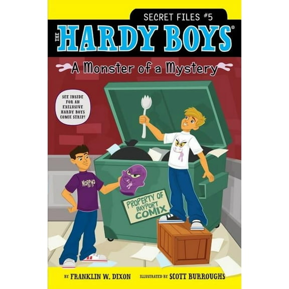 Hardy Boys: The Secret Files A Monster of a Mystery, Book 5, (Paperback)