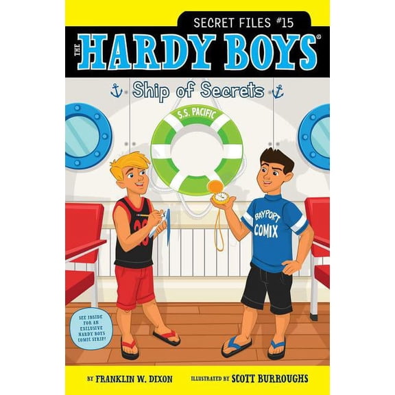 Hardy Boys: The Secret Files: Ship of Secrets (Series #15) (Paperback)