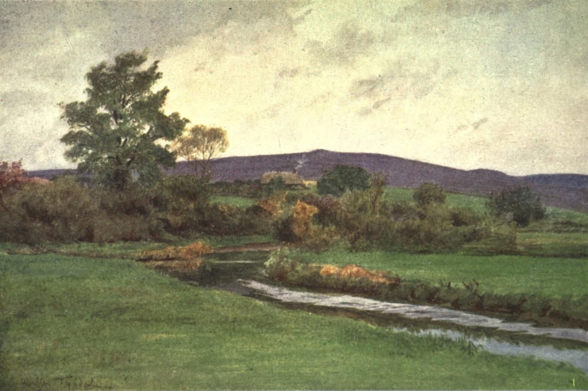 Hardy Country Water-colours 1900 Rainbarrow Canvas Art - Walter Tyndale (24 x 36)