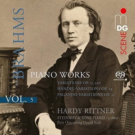 Hardy Rittner - Brahms: Piano Works 5 - Music & Performance - CD